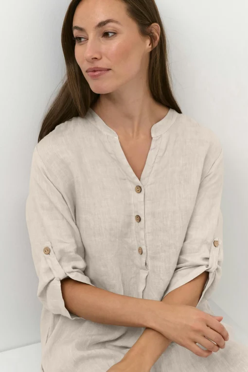 CRBellis Linen Dress