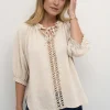 CRKiyo Linen blouse