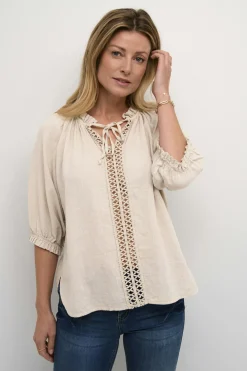CRKiyo Linen blouse