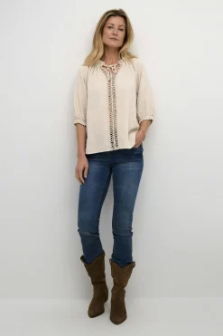 CRKiyo Linen blouse