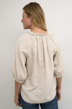 CRKiyo Linen blouse